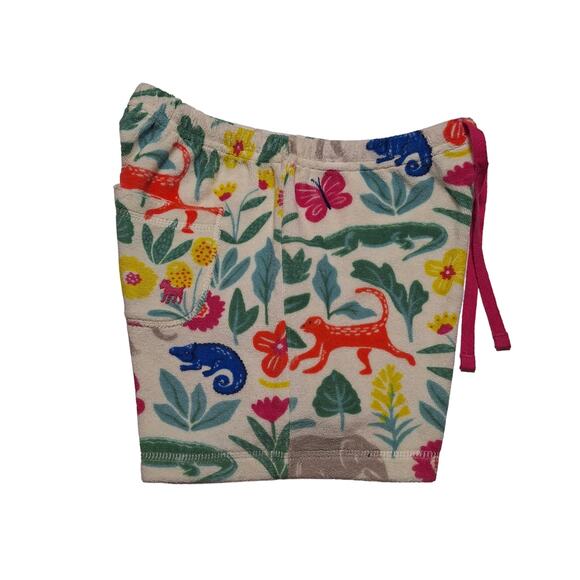 Mini Boden jungle animal print towelling shorts - Picture 3 of 11